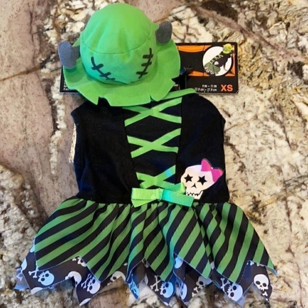 𝅺WITCH‎ Costume for small animal